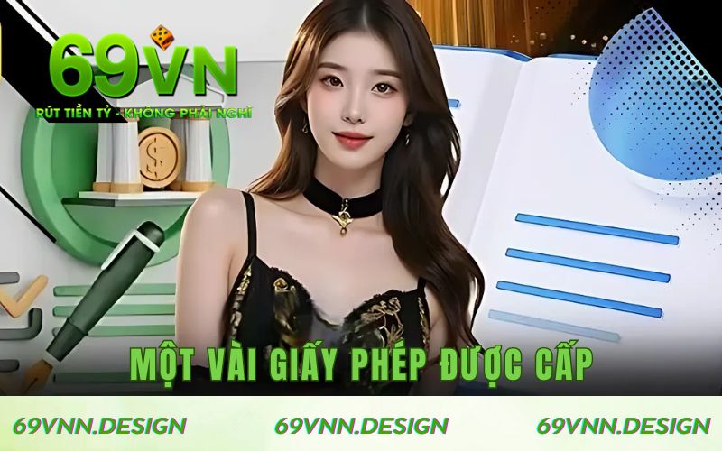 Một vài giấy phép được cấp