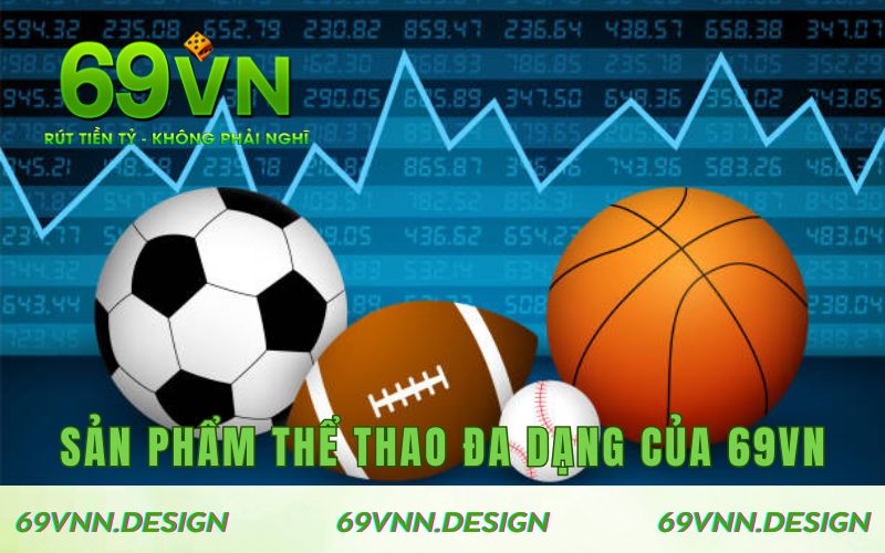 Sản phẩm thể thao đa dạng của 69VN