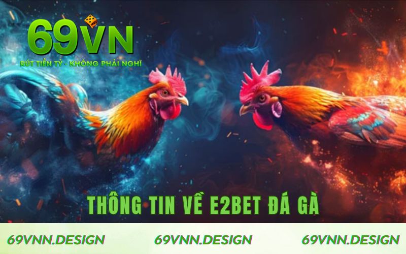 Thông tin về E2BET đá gà chuyên nghiệp